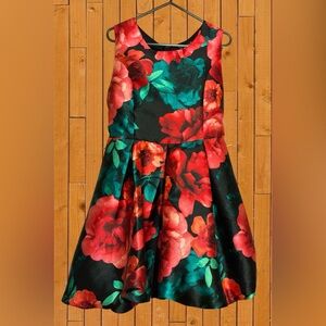 Floral Sleeveless Kids Dress